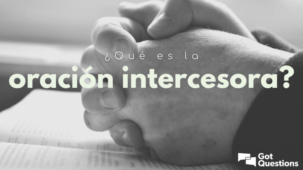 oracion intercesora